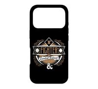Dungeons & Dragons Fighter Combat Trained Retro Badge Logo Coque pour iPhone 17 Pro