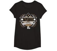 Dungeons & Dragons Fighter Combat Trained T-Shirt, Fille, Noir, XS