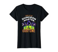 Dungeons & Dragons Halloween My Dungeon Master Costume T-Shirt, Femme, Noir, M