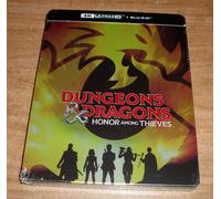 Dungeons & Dragons (Honor Among Thieves) 4K UHD+ Blu-ray Steelbook Neuf Scellé