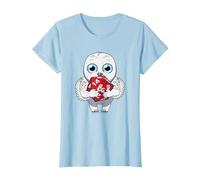 Dungeons & Dragons: Honor Among Thieves Owlbear Dice Chibi T-Shirt, Femme, Bleu Céleste, XS