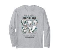 Dungeons & Dragons Know Your Monsters Pencil Sketch Chart Manche Longue