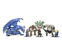 Dungeons & Dragons Mega Pack de figurines de collection moulées sous pression de 4,2 cm, jouets pour enfants et adultes