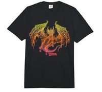 Dungeons & Dragons Monster Mash Gradient Flying Dragon Comfort Colors Adult Heavyweight T-Shirt