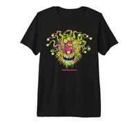 Dungeons & Dragons Neon Ooze Colored Beholder Sinister Smile T-Shirt Haut de Gamme