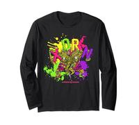 Dungeons & Dragons Neon Ooze Colored Xorn Splattered Paint Manche Longue