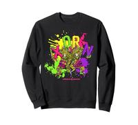 Dungeons & Dragons Neon Ooze Colored Xorn Splattered Paint Sweatshirt