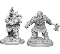 Dungeons & Dragons Nolzur's Marvelous Unpainted Minis: Male Dwarf Barbarian