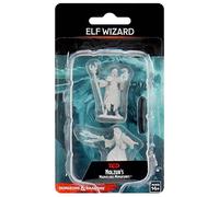 Dungeons & Dragons Nolzur's Unpainted Miniatures W9 Male Elf Wizard Figure
