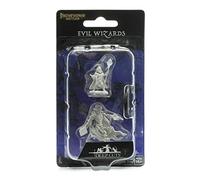 Dungeons & Dragons Pathfinder: Deep Cuts Unpainted Miniatures: Evil Wizards