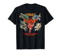 Dungeons & Dragons Straight Out of Avernus Five Dragon Heads T-Shirt