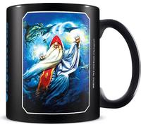 Dungeons & Dragons - Tasse à café, sorcier PM5892 (taille unique) (Noir/Bleu)