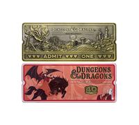 Dungeons & Dragons : The Cartoon - Réplique 40th Anniversary Rollercoaster Ticket Limited Edition