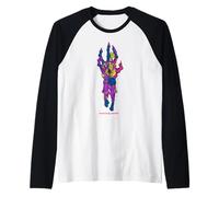 Dungeons & Dragons Vecna's Toxic Neon Colored Hand Manche Raglan