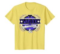 Dungeons & Dragons Warlock Sworn and Beholden Logo T-Shirt, Enfant, Citron, 2 Ans
