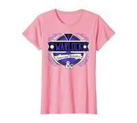 Dungeons & Dragons Warlock Sworn and Beholden Logo T-Shirt, Femme, Rose, XS