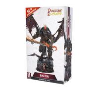 Dungeons & Lasers Bal'or Demon of Evil Grande miniature DND - 220 mm de haut avec base scénique - Compatible avec 5e - Peinture et assemblage requis - À partir de 14 ans