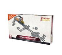 Dungeons & Lasers Ensemble de trains nains Archon Studio | Jeu de chemin de fer miniature de 59 pièces avec accessoires pour jeux DND et RPG, non peint, assemblage requis