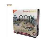 Dungeons & Lasers : Land of The Giants - 21 éléments miniatures - Terrain RPG pour jeux de table compatibles DND et 5E - Convient aux figurines à l'échelle 28/32 mm - Non peint et démonté - À partir