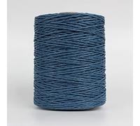 DUNGS 280 mètres de Fil de Paille de Raphia Naturel pour l'été tricoté à la Main Crochet Chapeau Sac à Main Coussin paniers matériel à Tricoter Fils colorés
