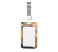 Dunhuang Mystery Card Badge Holder Matériau ABS durable, affichage clair de l'identification, convient pour bureau, événement, réunion, identification facile.