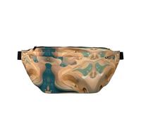 Dunhuang Mystery Grand sac banane à bandoulière - Cadeau pour profiter du sport, des festivals, de l'entraînement, des voyages, de la course à pied - Noir, taille unique, Noir , Taille unique
