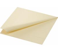 Duni 250 serviettes en cellulose Champagne 40cm x 40cm