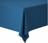 Duni 526593 Rouleau de nappe - unie, 1,25 x 10 m, bleu foncé