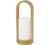Duni Bougeoir LED Easy Bamboo 240x100mm