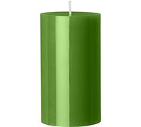Duni Bougies Pilier Glossy Ø 6,6 cm, Hauteur 12 cm Leaf Green