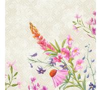 Duni Classique Serviettes Fleuron
