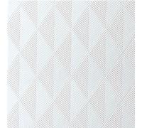 Duni Elegance Serviettes Crystal Blanc 40x40cm Lot de 40