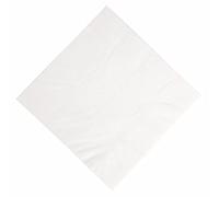 Duni GJ112 Lot de 1000 serviettes de table Blanc 400 mm