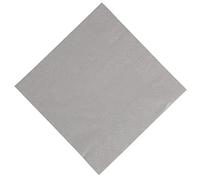 Duni GJ114 Lot de 1000 serviettes de table Gris granit 400 mm