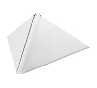 Duni Lot de 45 serviettes en lin Blanc 40 x 40 cm