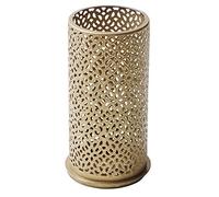 Duni Métal Bougeoir blliss Or 140 x 75 mm pour Bougies Pilier ou LED Multicolore de