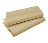 Duni Mitteldecke Evolin 84x84 cm Greige, Lot de 14 (1 Pack)