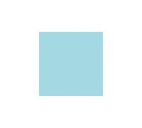 Serviette ouate 33x33cm 3plis mint blue