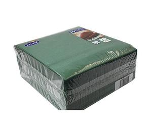 Duni Servietten Klassik, 400 x 400 mm, 4-lagig, dunkelgrn - par 1 - Serviettes & nappes, Duni