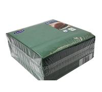 Duni Servietten Klassik, 400 x 400 mm, 4-lagig, dunkelgrn - par 1 - Serviettes & nappes, Duni