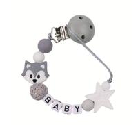 Duniholder-Attache-Sucette En Silicone Joréinitialisation Pour Bébé Tewindsor,Réinitialisation De Sucette,Réinitialisation De Sucette Pour Bébé,Cadeau Pour Nourrissons - Type Lb-151-Pink