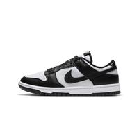 Nike Baskets basses Dunk Low Retro Homme noir/blanc cuir lacets Taille 45