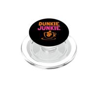 Dunkie Junkie Love Dictons de café drôles Accro à la caféine PopSockets PopGrip pour MagSafe