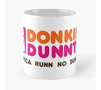 Dunkin Dd Donuts Iced Coffee I - café - La meilleure tasse à café en céramique de marbre blanc de 11 oz que je personnalise