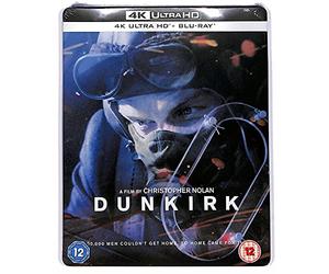 Dunkirk 4K Ultra HD Limited Edition Steelbook / Import / Includes Region Free Blu ray