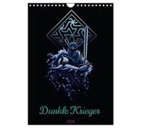 Dunkle Krieger (Wandkalender 2026 DIN A4 hoch), CALVENDO Monatskalender: 12 mystische, dunkle Krieger ziehen in die Schlacht! Du entscheidest über Krieg oder Frieden!