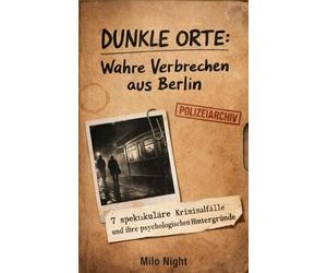 Dunkle Orte: Wahre Verbrechen aus Berlin: 7 spektakuläre Kriminalfälle und ihre psychologischen Hintergründe - Eine Rekonstruktion realer Morde und Verbrechen zwischen Mauerstreifen und Metropole