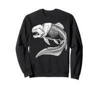 Dunkleosteus Fossile Paléontologie Préhistorique Poisson Dévonien Sweatshirt