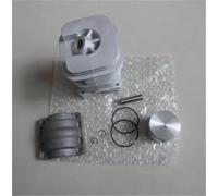 DUNLAP Kit cylindre for scies 2.0 2.3 CID 358.351340 358.351701 33CC ~ 38CC : cylindre, piston, segments, clips, axe, couvercle de carter.