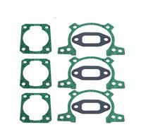 DUNLAP Kit de joints 3 pièces adaptés for STIHL FS160 FS180 FS220 FS220K FS280 FS280 joint de silencieux d'échappement de cylindre de carter 4119-007-1051
